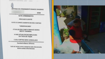 Idoso perde R$ 6 mil após cair em golpe com falso aviso em caixa eletrônico no Rio