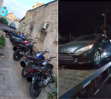 Operação apreende 13 motos e dois carros irregulares em Cabo Frio