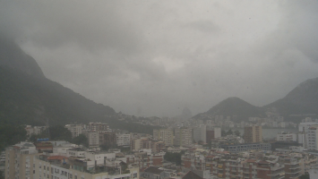 Frente fria traz tempo nublado e chuvoso para todo o RJ