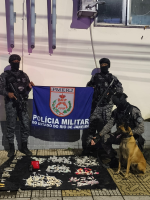 BAC apreende drogas em Volta Redonda