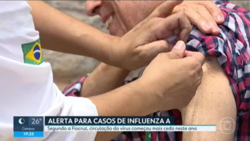 Casos de influenza A sobem antes da temporada e Rio antecipa campanha de vacinação contra gripe
