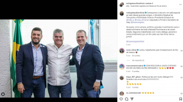 Secretário de Transportes do RJ, Washington Reis é exonerado pelo governador em exercício, Bacellar, durante viagem de Castro